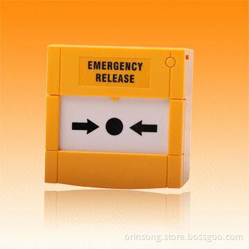 Manual Call Point Button, Suitable for NO or N/C Conventional Fire Alarm or Access Control System